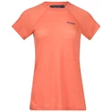 Maglietta da donna Bergans  Floyen Wool Tee Orange