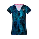 Maglietta da donna BIDI BADU  Bella 2.0 Tech V-Neck Tee Blue  S