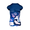 Maglietta da donna BIDI BADU  Bella 2.0 Tech V-Neck Tee Dark Blue/Rose