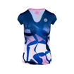 Maglietta da donna BIDI BADU  Bella 2.0 Tech V-Neck Tee Dark Blue/Rose