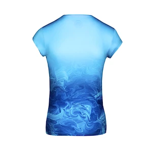 Maglietta da donna BIDI BADU  Bella 2.0 Tech V-Neck Tee Light Blue