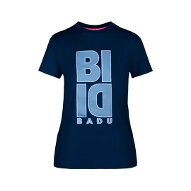 Maglietta da donna BIDI BADU Carsta Lifestyle Tee Dark Blue
