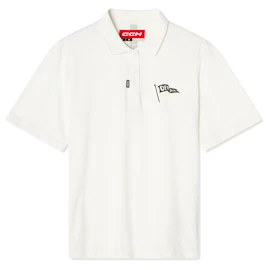 Maglietta da donna CCM Golf Polo Solid Blanc