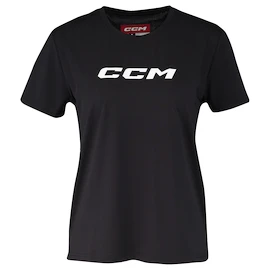 Maglietta da donna CCM Team Tee Black