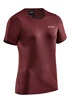 Maglietta da donna CEP  SS Dark Red