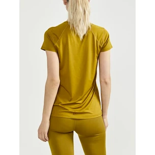 Maglietta da donna Craft ADV Essence Slim SS Yellow