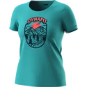 Maglietta da donna Dynafit  Graphic cotton Brittany blue