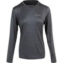 Maglietta da donna Endurance  Maje Melange L-S Tee Black