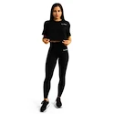 Maglietta da donna GymBeam  Limitless Cropped T-shirt Black