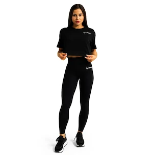 Maglietta da donna GymBeam  Limitless Cropped T-shirt Black XS