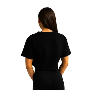 Maglietta da donna GymBeam  Limitless Cropped T-shirt Black XS