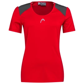 Maglietta da donna Head Club 22 Tech T-Shirt Women Red