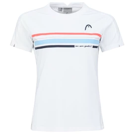 Maglietta da donna Head Padel Tech T-Shirt Women White