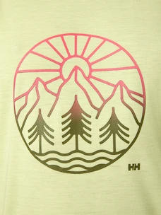 Maglietta da donna Helly Hansen  Skog Recycled Graphic Tee Fadded Yallow