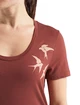Maglietta da donna Icebreaker  Tech Lite II SS Scoop Tee Shapes Grape