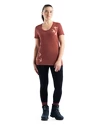 Maglietta da donna Icebreaker  Tech Lite II SS Scoop Tee Shapes Grape