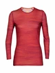 Maglietta da donna Icebreaker  W 200 Oasis LS Crewe Ski Cherry