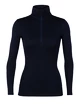 Maglietta da donna Icebreaker  W 260 Tech LS Half Zip MIDNIGHT NAVY