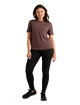 Maglietta da donna Icebreaker  W Central SS Tee MINK