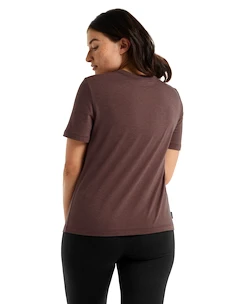 Maglietta da donna Icebreaker  W Central SS Tee MINK