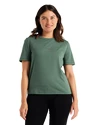 Maglietta da donna Icebreaker  W Central SS Tee SAGE