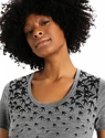 Maglietta da donna Icebreaker  W Tech Lite II SS Scoop T Gritstone