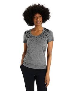 Maglietta da donna Icebreaker  W Tech Lite II SS Scoop T Gritstone
