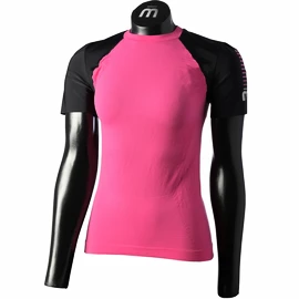 Maglietta da donna Mico M1 Trail Round Neck Bubble