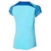 Maglietta da donna Mizuno  Charge Printed Tee  Blue Glow