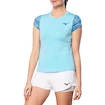 Maglietta da donna Mizuno  Charge Printed Tee  Blue Glow