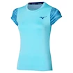 Maglietta da donna Mizuno  Charge Printed Tee  Blue Glow M