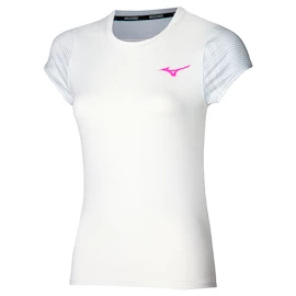 Maglietta da donna Mizuno Charge Printed Tee White