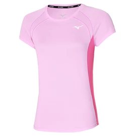 Maglietta da donna Mizuno DryAeroFlow Tee Pink Lavender