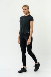 Maglietta da donna Nebbia  FIT Activewear T-Shirt “Airy” with Reflective Logo 438 black
