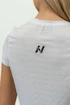 Maglietta da donna Nebbia  FIT Activewear T-Shirt “Airy” with Reflective Logo 438 white