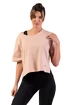 Maglietta da donna Nebbia  Organic Cotton Loose Fit “The Minimalist” Crop Top 417 salmon