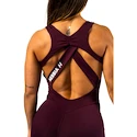 Maglietta da donna Nebbia STRONG BEAUTY Body-Enhancing Workout Jumpsuit 427 dark red