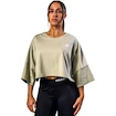 Maglietta da donna Nebbia STRONG BEAUTY Oversized Cropped Tee JUST FLOW 431 light green