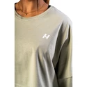 Maglietta da donna Nebbia STRONG BEAUTY Oversized Cropped Tee JUST FLOW 431 light green