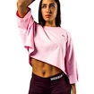 Maglietta da donna Nebbia STRONG BEAUTY Oversized Cropped Tee JUST FLOW 431 pink