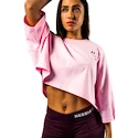 Maglietta da donna Nebbia STRONG BEAUTY Oversized Cropped Tee JUST FLOW 431 pink