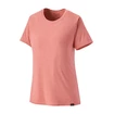 Maglietta da donna Patagonia  Cap Cool Daily Sunfade Pink SS22