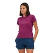 Maglietta da donna Patagonia  P-6 Logo Responsibili Star Pink