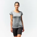 Maglietta da donna Salewa  Puez Melange Dry S/S Tee Rose Red Melange