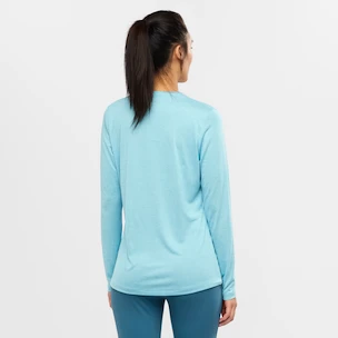 Maglietta da donna Salomon  Agile LS Tee Crystal Blue