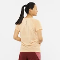 Maglietta da donna Salomon  Cross Rebel SS Tee Apricot Ice