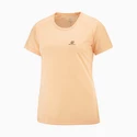 Maglietta da donna Salomon  Cross Rebel SS Tee Apricot Ice