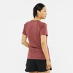 Maglietta da donna Salomon  Cross Run Graphic Tee Cabernet