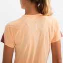 Maglietta da donna Salomon  Cross Run SS Tee Apricot Ice