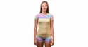 Maglietta da donna Sensor  Coolmax Impress Sand/Stripes